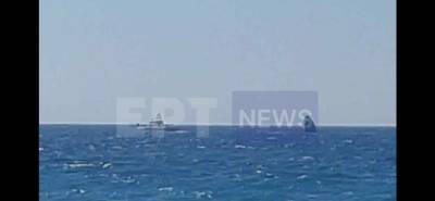 Λέσβος: Βύθιση σκάφους της Frontex ανοιχτά της Ανάξου (βίντεο)