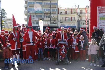 Εορταστικό κλίμα στο 2ο Santa Fun Καλαμάτας (βίντεο-φωτογραφίες)