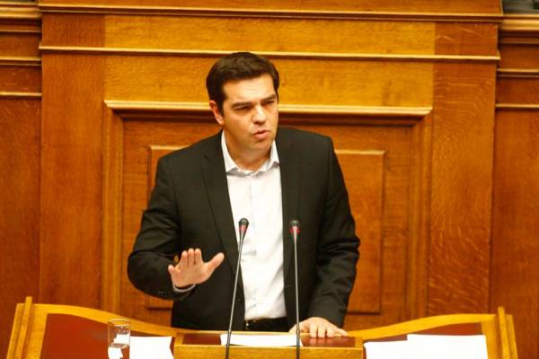 Τσίπρας: "Ούτε η Βουλή ούτε ο λαός πρόκειται να δώσουν λευκή επιταγή στον κ. Σαμαρά να συνεχίσει τα Μνημόνια"
