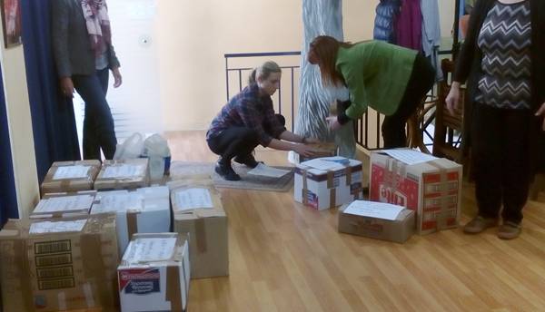 Η Πειραματική συγκέντρωσε βοήθεια για τους πρόσφυγες