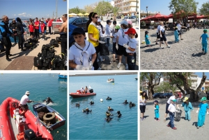 Εθελοντές καθάρισαν περιοχές της Καλαμάτας