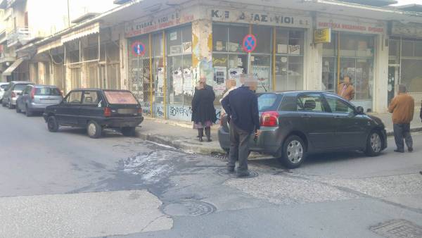 Τροχαίο στο κέντρο της Καλαμάτας