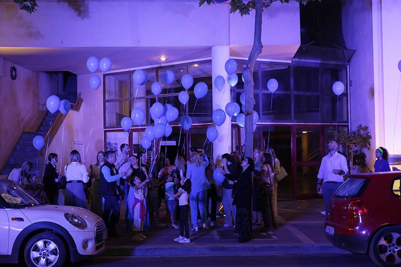 Καλαμάτα: Στα «μπλε» το Πνευματικό Κέντρο για την Παγκόσμια Ημέρα Ευχής