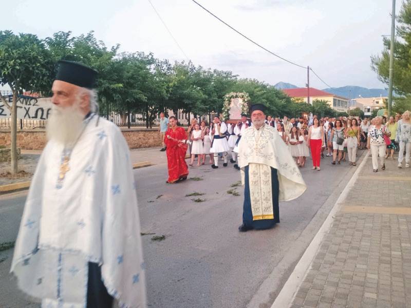 Την Παναγία Βλαχέρνα γιόρτασαν στα Φιλιατρά