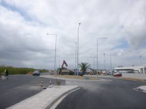 Κανονικά η κυκλοφορία στον κόμβο του αεροδρομίου