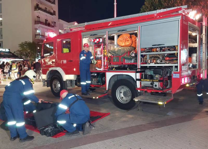 Καλαμάτα: Άσκηση σεισμού με κυκλοφοριακό... έμφραγμα (βίντεο-φωτογραφίες)