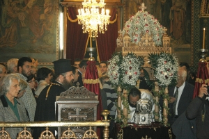 Εως αύριο στην Καλαμάτα η κάρα του Αγίου Ραφαήλ
