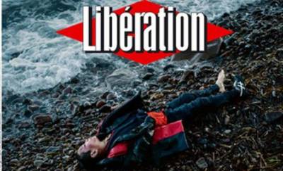 Tο συγκλονιστικό πρωτοσέλιδο της Liberation για τα νεκρά παιδιά στο Αιγαίο