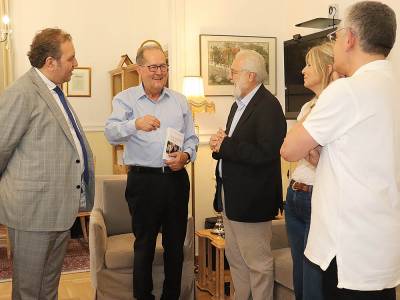 Ο Ι. Σμαραγδής στο Νίκα για την ταινία για τον Καποδίστρια