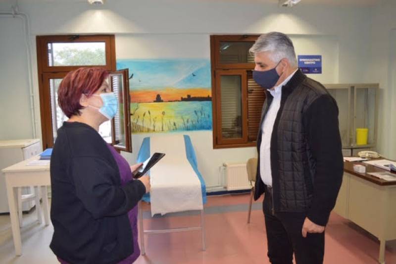 Συνάντηση Καφαντάρη – Ρεντούλη για το Κέντρο Υγείας Πύλου