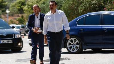 Στο Μάτι ο Αλέξης Τσίπρας