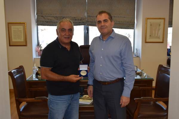 Καλαμάτα: Συνάντηση Βασιλόπουλου με τον πρόεδρο του Επαγγελματικού Επιμελητηρίου Αθηνών