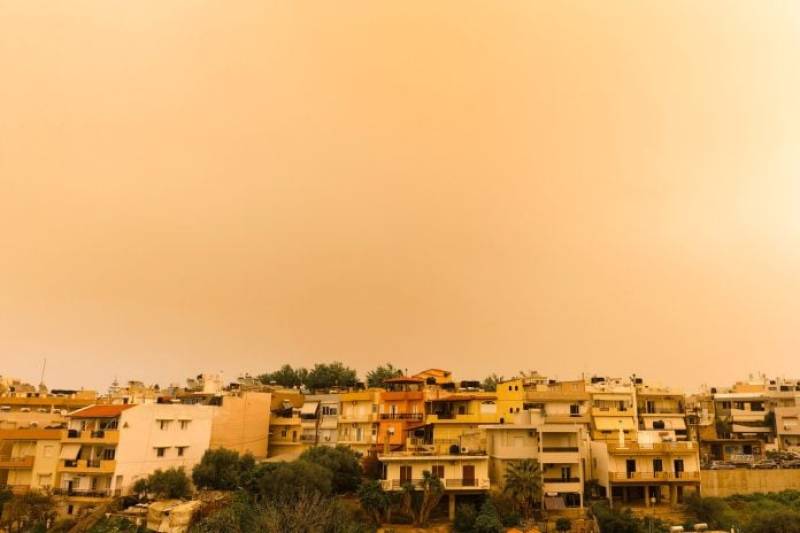 Αυξημένες συγκεντρώσεις σκόνης αναμένονται αύριο στην Ελλάδα