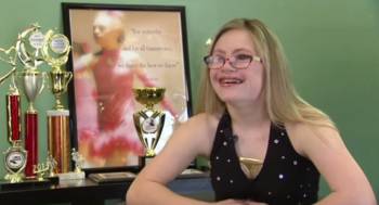 Μία εκπληκτική χορεύτρια με σύνδρομο Down (βίντεο)