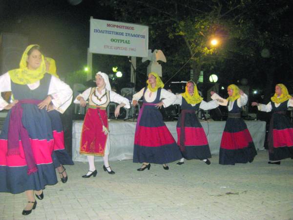 Επιτυχημένο πανηγύρι στη Θουρία