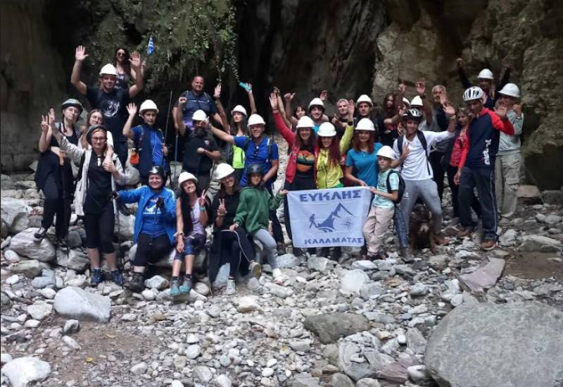 Με ασφάλεια οι πεζοπόροι του &#039;&#039;Ευκλή&#039;&#039; γνώρισαν το &#039;&#039;Στένωμα&#039;&#039; του Ριντόμου