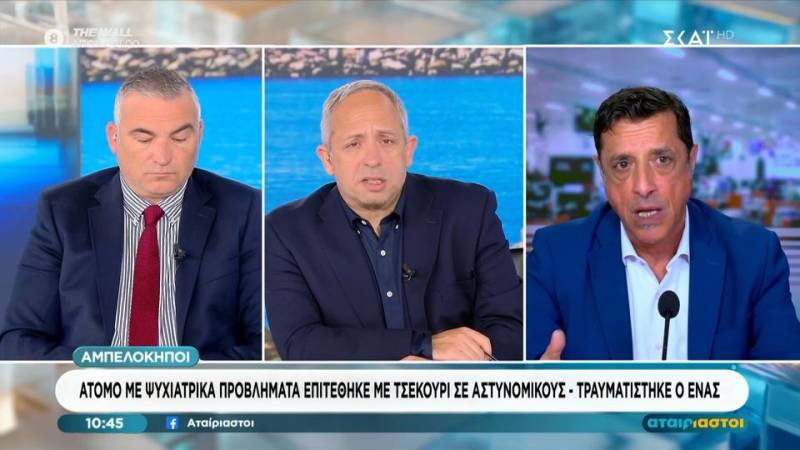 Αμπελόκηποι: Ψυχικά ασθενής τραυμάτισε αστυνομικό με τσεκούρι