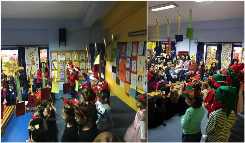 Διπλή χριστουγεννιάτικη γιορτή στο 9ο Νηπιαγωγείο Καλαμάτας