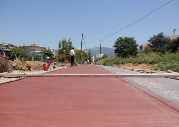 Ολοκληρώνεται ο ποδηλατόδρομος για το Δημαρχείο Καλαμάτας