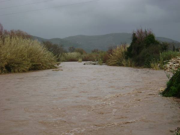 Αντιπλημμυρικά στη Νέδα