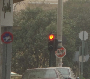 Στάθμευση στα φανάρια