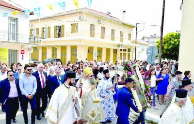 Ο εορτασμός των Αγίων Πάντων στους Γαργαλιάνους 
