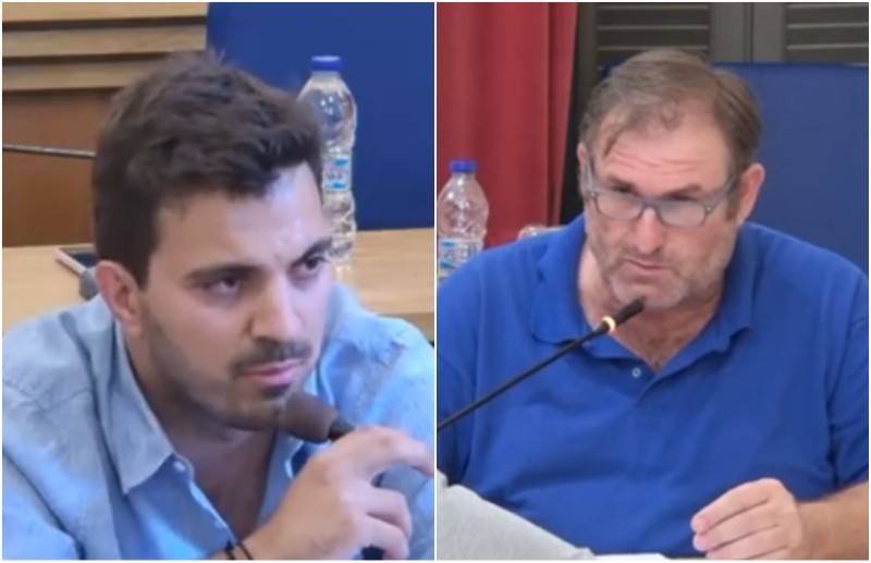 Φραστικό επεισόδιο Φάβα και Χανδρινού στη Δημοτική Επιτροπή Καλαμάτας
