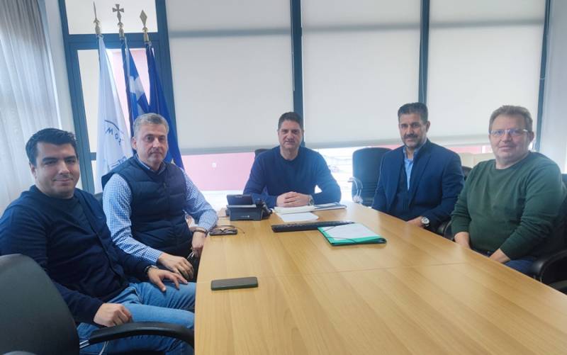 Το Δ.Σ. του Φαρμακευτικού Συλλόγου στον δήμαρχο Μεσσήνης