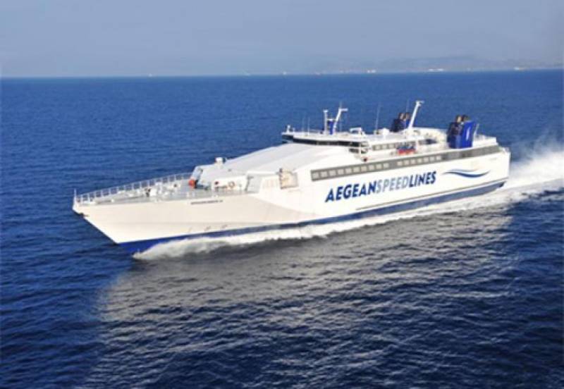 Αναστολή δρομολογίων από την Aegean Speed Lines