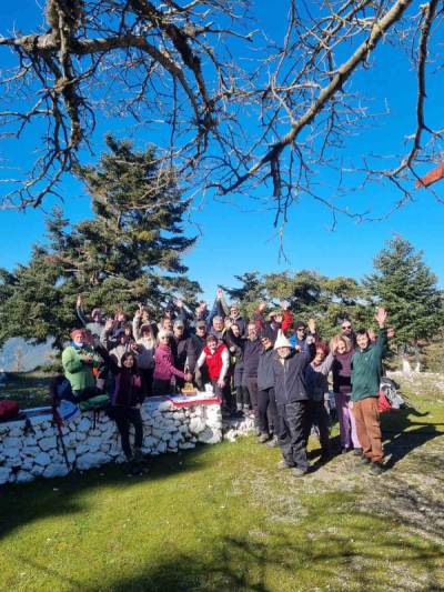 «Ο Ευκλής» καλωσόρισε το 2026 στην κορυφή του Λυκούρειου Ορους