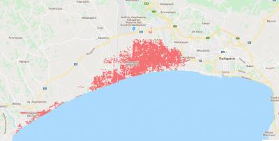 Ερευνα για την κλιματική αλλαγή: “Βυθίζονται μέχρι το 2050 οι μεσσηνιακές ακτές”
