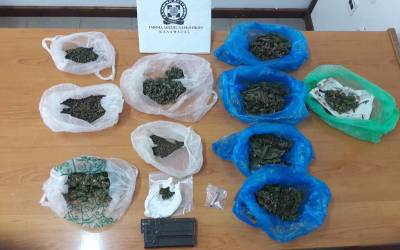 Συνελήφθη ξανά με 386 γραμμάρια χασίς στην Καλαμάτα