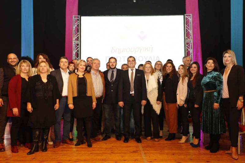 Καλαμάτα: Οι πρώτοι 26 υποψήφιοι με τη "Δημιουργική Πρωτοβουλία" του Θαν. Βασιλόπουλου