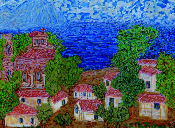 Εκθεση ζωγραφικής του Νίκου Γαβριήλ Πεντζίκη