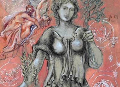 Ο Franco Murer στην Αρχαία Μεσσήνη