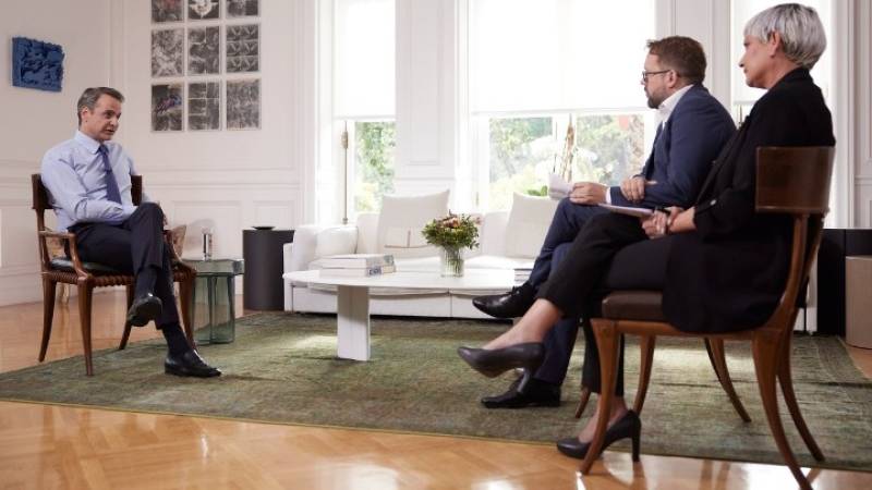 Μητσοτάκης στη Bild: Χρειαζόμαστε μια ολοκληρωμένη μεταναστευτική πολιτική