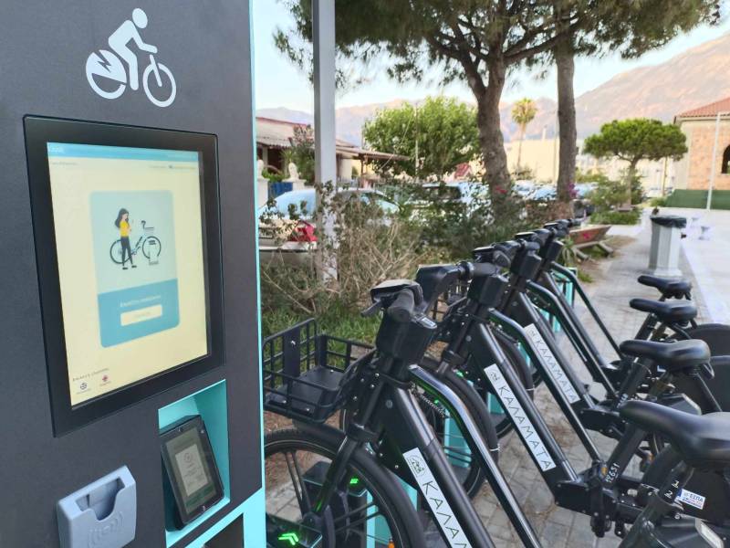 38 ηλεκτρικά ποδήλατα στην Καλαμάτα
