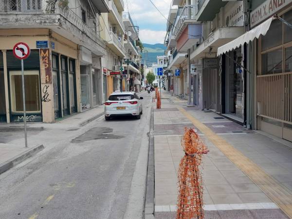 Καλαμάτα: Παραδόθηκε προσωρινά στην κυκλοφορία η οδός Αναγνωσταρά