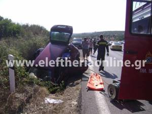 Πέθανε η 82χρονη που τραυματίστηκε σε τροχαίο στο δρόμο Καλό Νερό -Τσακώνα