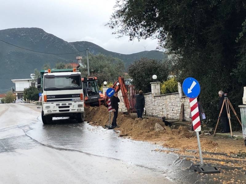 Σε εξέλιξη έργο αντιπλημμυρικής προστασίας στη Χώρα