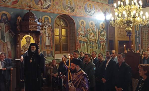 Στην Ανδρούσα ο μητροπολίτης Μεσσηνίας