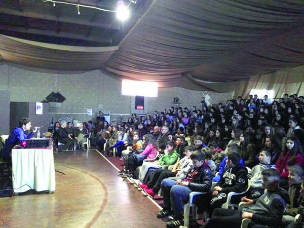 320 μαθητές στην ενημέρωση για τα ναρκωτικά στους Γαργαλιάνους