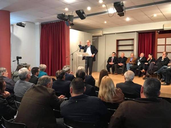 Ομιλία Νίκα στο Λυγουριό