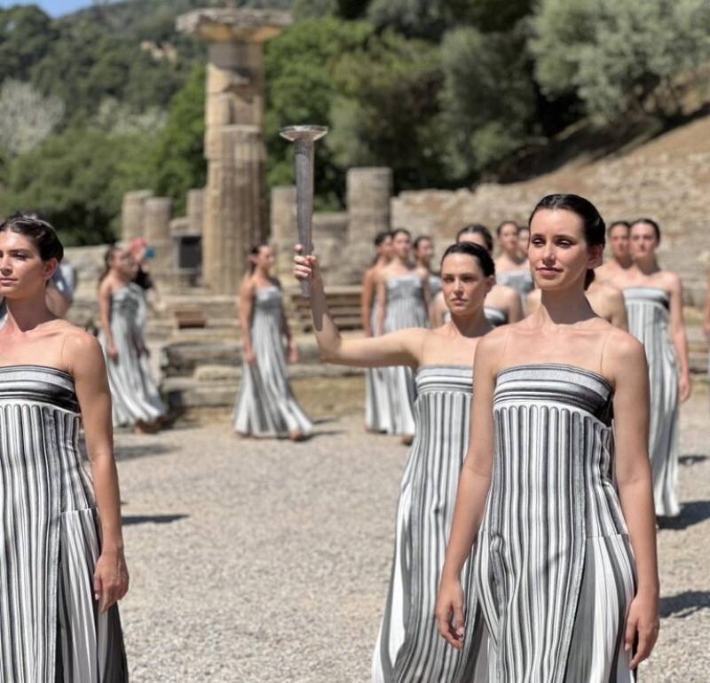 Αρχαία Ολυμπία: Γενική πρόβα και υπογραφή Ολυμπιακής Εκεχειρίας