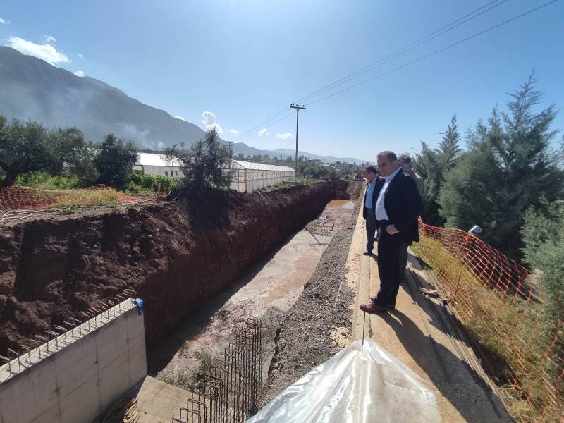 Προχωρά το αντιπλημμυρικό στα Κερεζένια