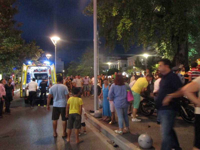 Σοβαρό τροχαίο στο κέντρο της Καλαμάτας με δύο τραυματίες