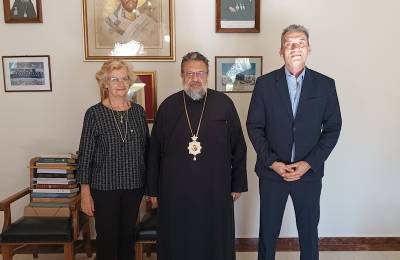 Επίσκεψη Πεφάνη στον Μητροπολίτη