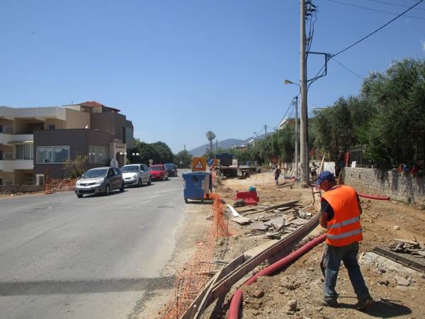 Καλαμάτα: Με καλούς ρυθμούς συνεχίζεται ο κόμβος στο “Φωτεινή”