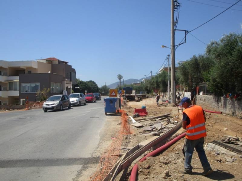 Καλαμάτα: Με καλούς ρυθμούς συνεχίζεται ο κόμβος στο “Φωτεινή”