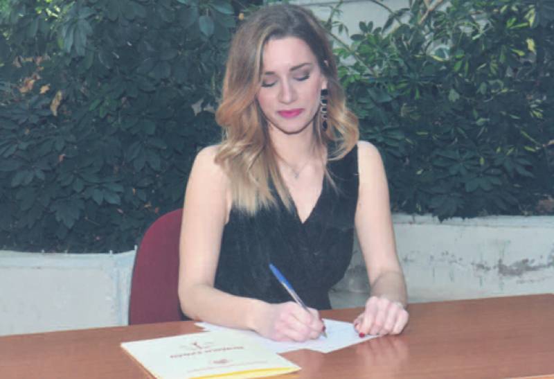 Βραβείο της Αμφικτιονίας Ελληνισμού στην Κατερίνα – Κύνθια Ανδρέακου